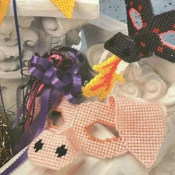 5/$25 plastic canvass ANNIE ATTIC embroidery craft book tutorial - Picture 4 of 8